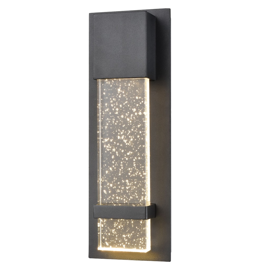 Emode 14'' High 1-Light Outdoor Sconce - Matte Black - 14 inch Tall