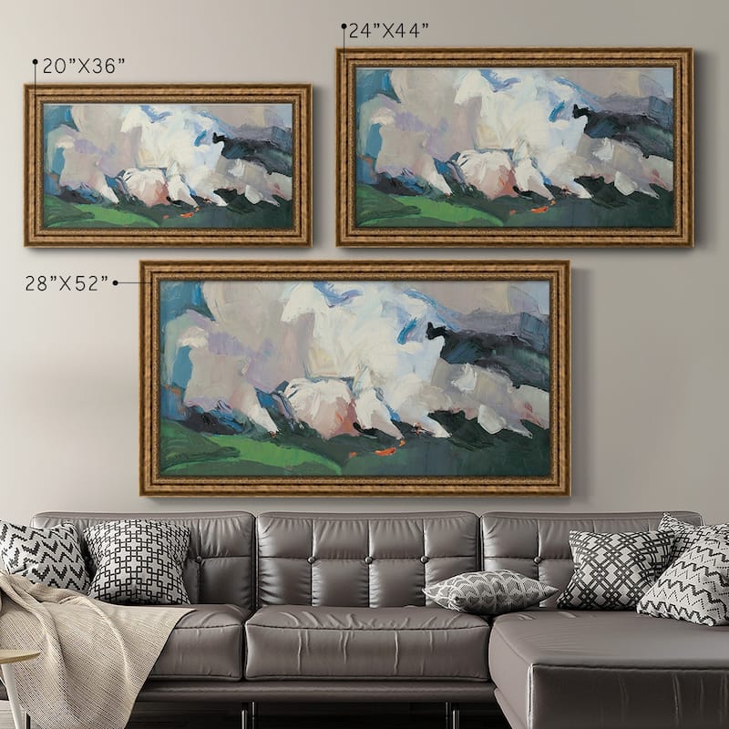 Meadow Valley Fire Premium Framed Canvas- Ready to Hang