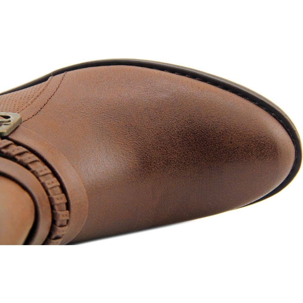 Shop Baretraps Minay Women Round Toe Synthetic Brown Ankle Boot Free Shipping On Orders Over 45 Overstock 13789509