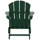 preview thumbnail 102 of 129, POLYTRENDS Laguna All Weather Poly Outdoor Adirondack Chair - Foldable (Set of 2)