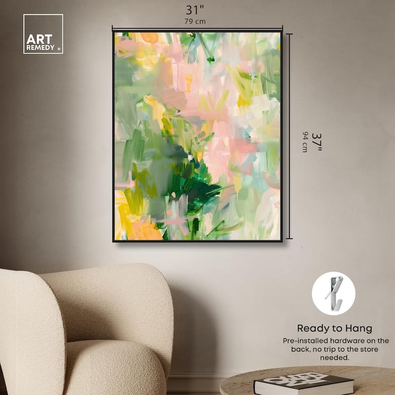 Quantum Hues II Canvas by Art Remedy