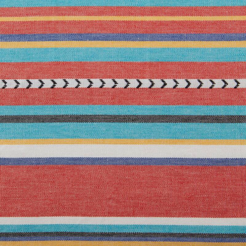 DII Picante Stripe Tassel Table Runner 13x72