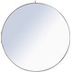 preview thumbnail 1 of 9, Elegant Lighting Eternity 48" Diameter Circular Metal Framed Wall Silver