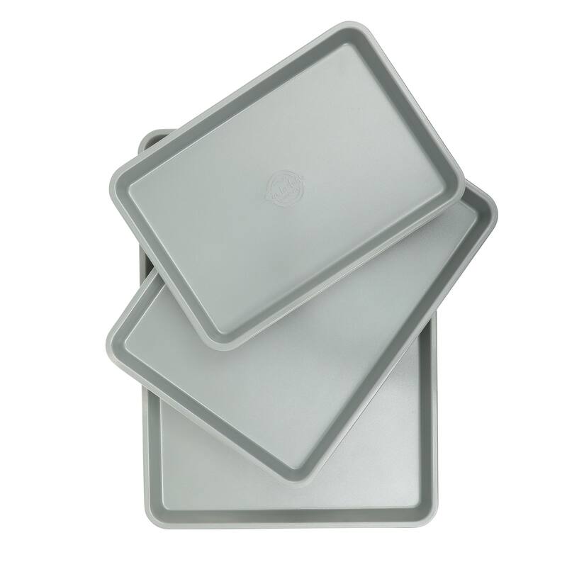 Sur La Table Kitchen Essentials Bake Sale 3-Piece Cookie Sheet Set - Nonstick Carbon Steel