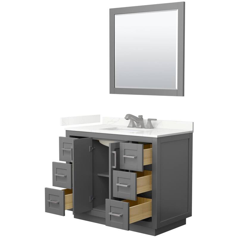 Wyndham Collection WCF292942S-QTZ-US3M34 Miranda 42" Free Standing