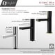 preview thumbnail 33 of 47, STYLISH Single-Handle Vessel Bathroom-Faucet B-104