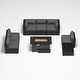 preview thumbnail 172 of 179, AOXUN Fire Pit Conversation Set Rattan Sofa Set Outdoor Furniture With Cushions