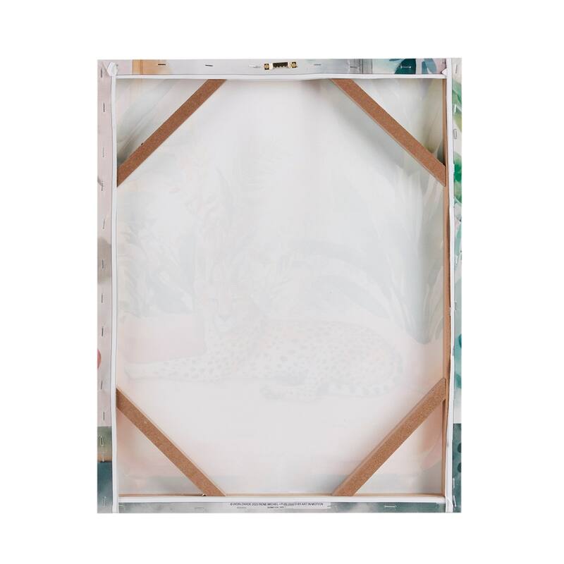 Gracie Mills Louise Tranquil Sorbet Sky Gel Coat Canvas