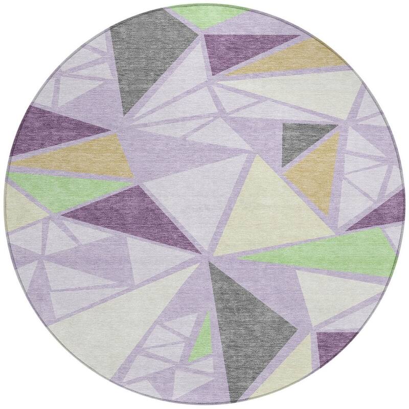 HomeRoots Geometric Transitional Rectangle Outdoor Rug