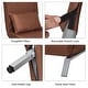 preview thumbnail 36 of 34, Costway Folding 5 Position Convertible Sleeper Bed Armchair Lounge w/
