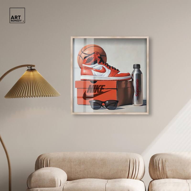 Basketball Practice Shadowbox by Art Remedy