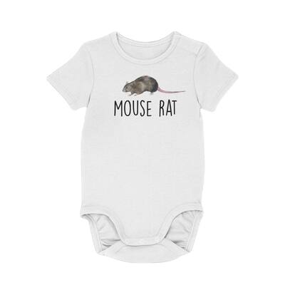Mouse Rat - Baby Boy Girl Clothes Infant Bodysuit Funny Cute Newborn