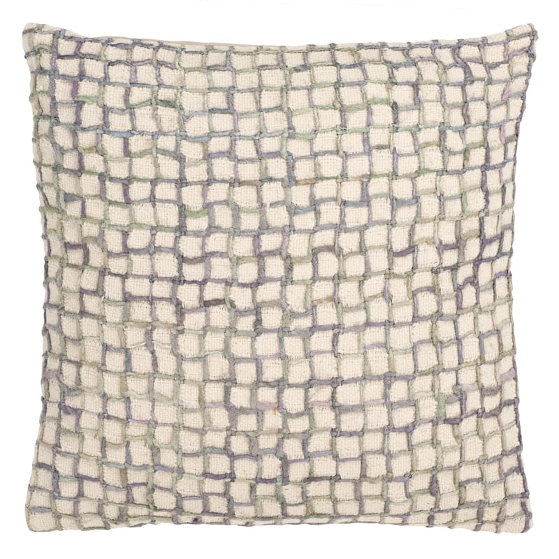 SAFAVIEH Home Quella 20-inch Grey Cotton Pillow