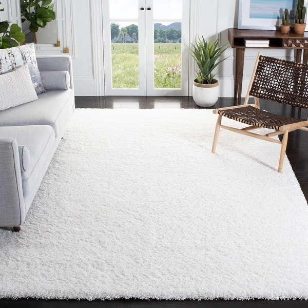 slide 119 of 172, SAFAVIEH California Shag Izat 2-inch Thick Area Rug 11' x 15' - White