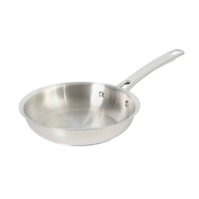 Sur La Table Kitchen Essentials Stainless Steel Frying Pan - Induction Ready Skillet with Tri-Ply Base, Polished Finish