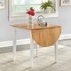 preview thumbnail 11 of 20, Simple Living Country Cottage Drop Leaf 3-piece Dining Set