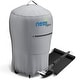 preview thumbnail 22 of 34, Nestl Heavy Duty Waterproof Barbeque 600D Gas Grill Cover - BBQ Cover, UV & Fade Resistant Round 22" + Accessories - Light Gray