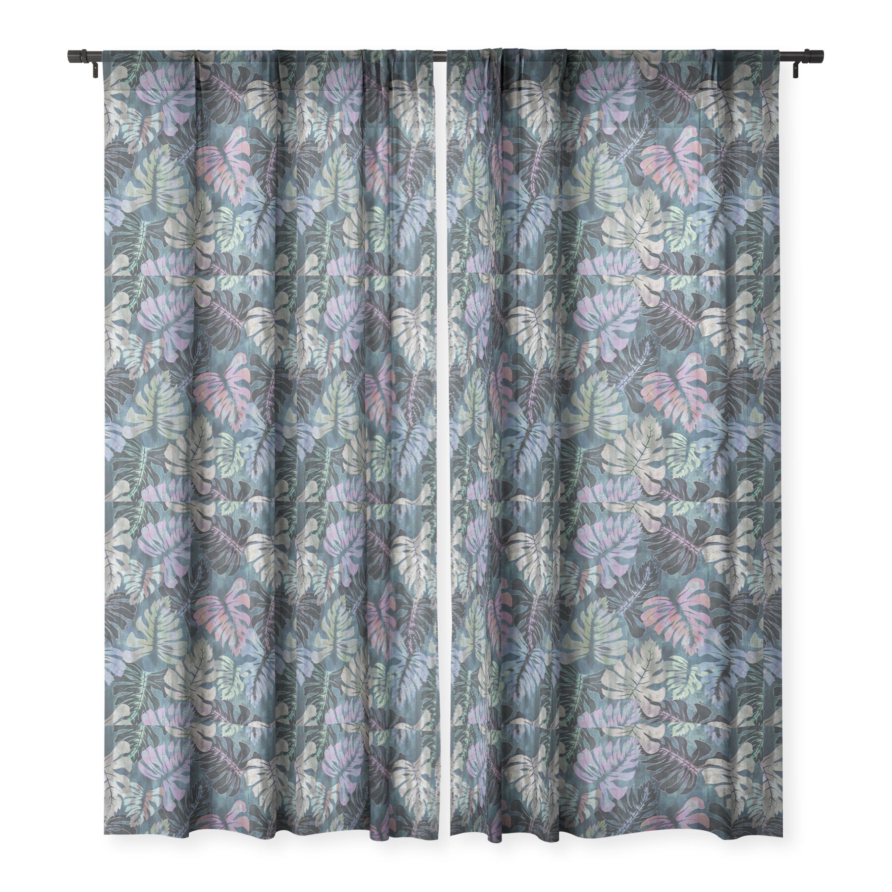 ★新春福袋2024★ Tropical Phoenix Sheer 1-piece Juniper Curtain Made-to-Order その他