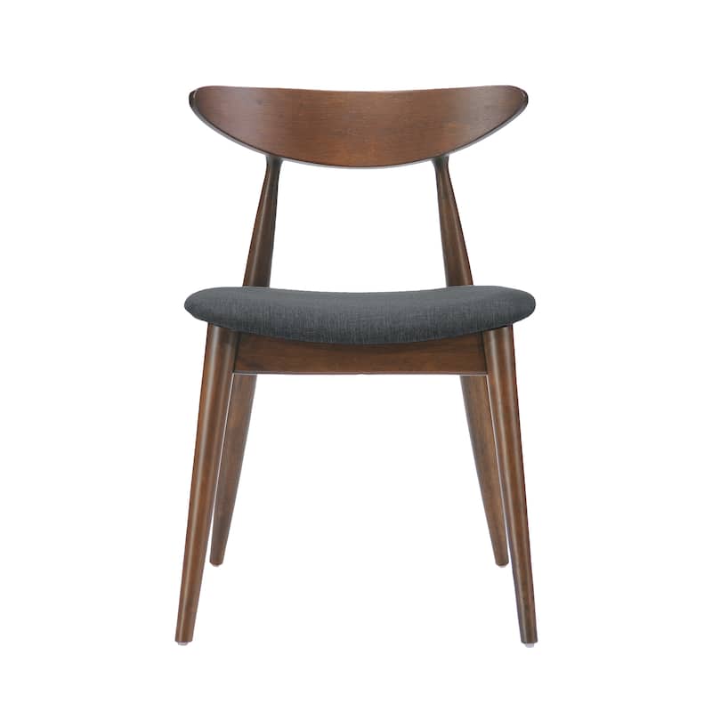 Barron Mid-Century Modern Dining Chairs (Set of 2) by Christopher Knight Home - 22.50" W x 19.75" L x 28.75" H