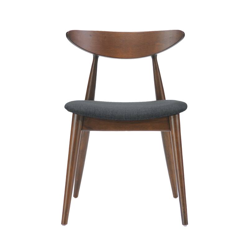 Carson Carrington Lund Mid-Century 5-piece Large Wood Rectangular Dining Set with Curved Legs by Christopher Knight Home