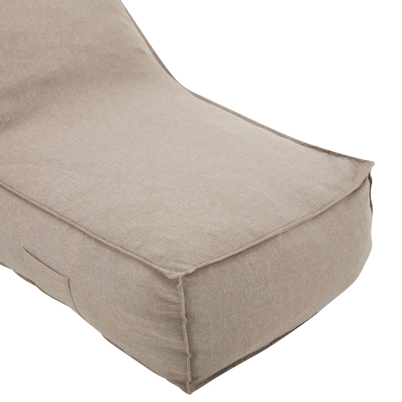 Christopher Knight Home- Carter Outdoor Fabric Bean Bag Lounge Chair