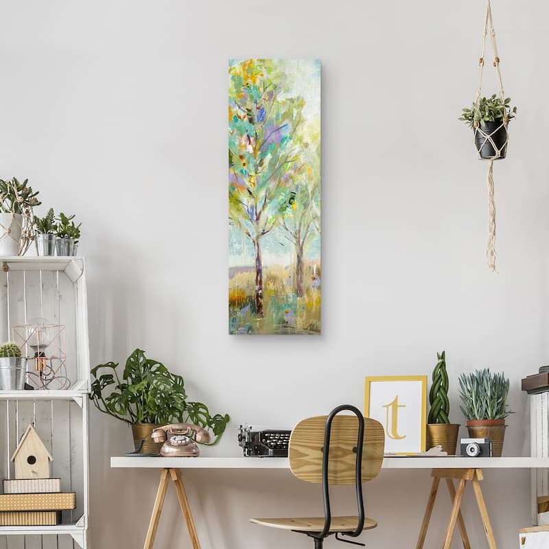 Spring Greenery Canvas Art Print