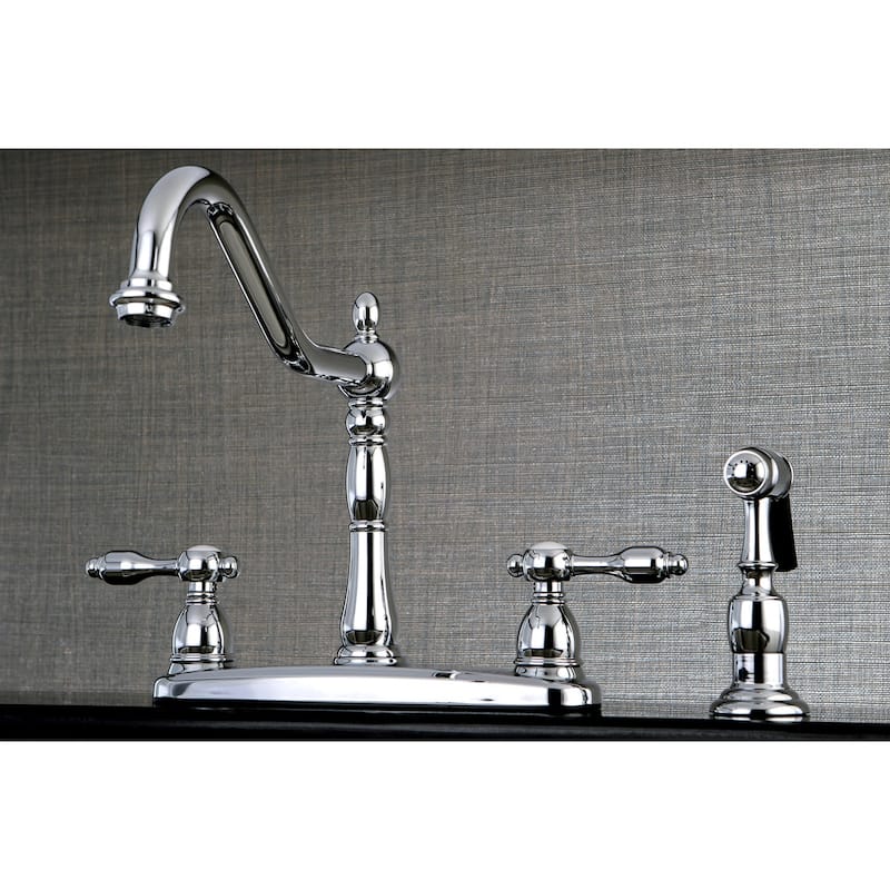 Kingston Brass Tudor Kitchen Faucet - with Side Spray