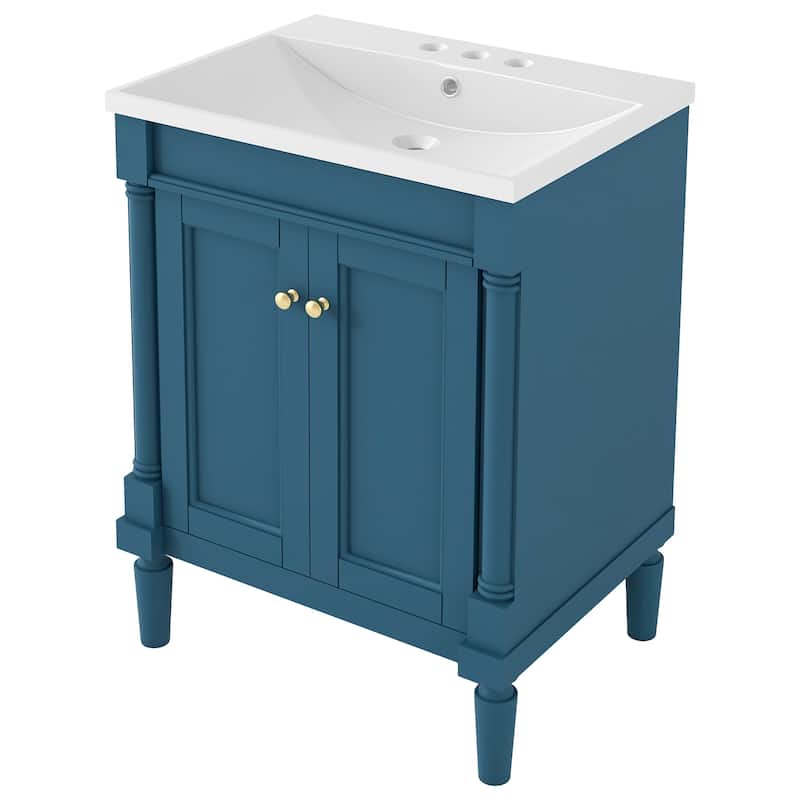 24"Bathroom Vanity with Top Sink