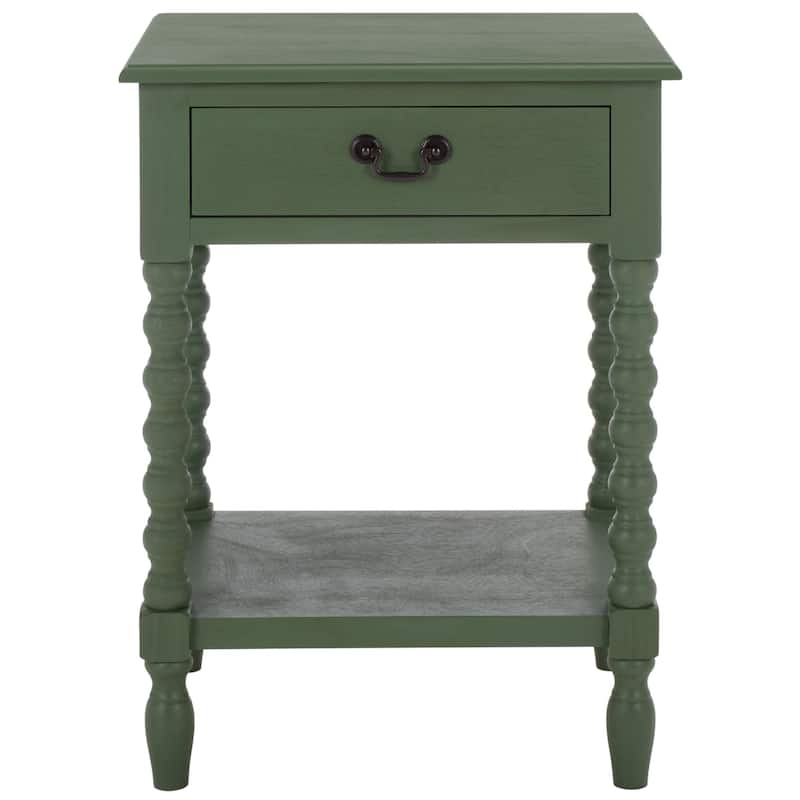 SAFAVIEH Christena Accent Table - 19" W x 15.8" L x 26" H - 19"W x 16"D x 26"H