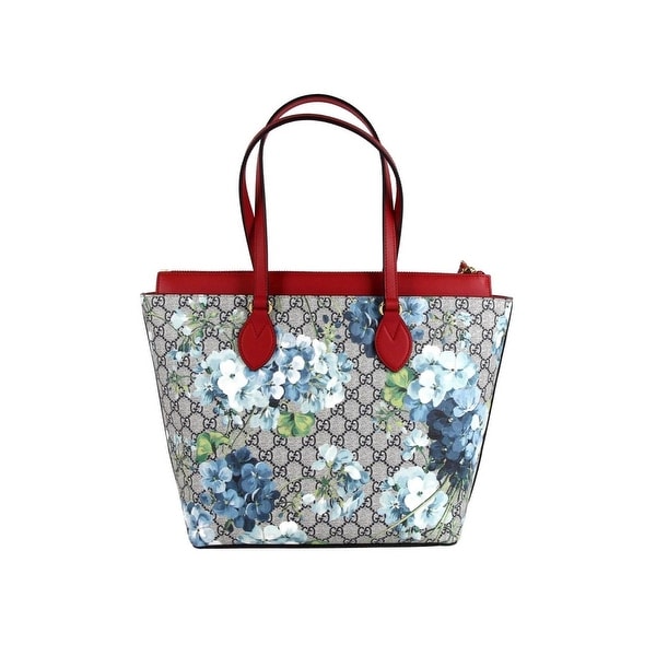 gucci blue blooms tote