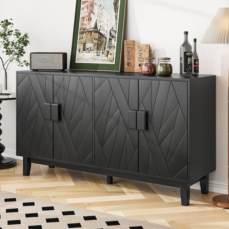 Versatile Modern Buffet Cabinet with Stylish Design