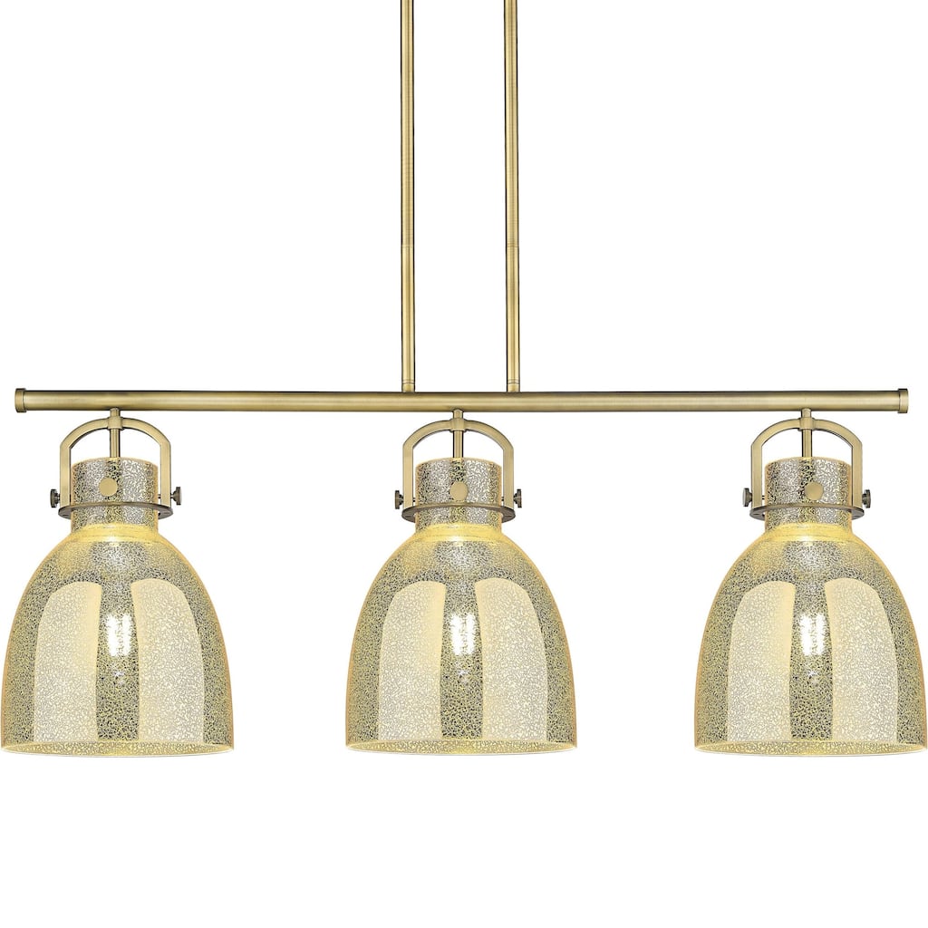 Innovations Lighting 410-3I-16-42 Newton Bell Linear Newton Bell 3