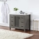 preview thumbnail 119 of 177, Altair Hadiya Bathroom Vanity with Composite Stone Countertop without Mirror