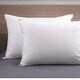 preview thumbnail 5 of 3, Plush Perfect Down-Alternative Pillow Set of 2 by Cozy Classics - White Extra Firm - Jumbo - Set of 2