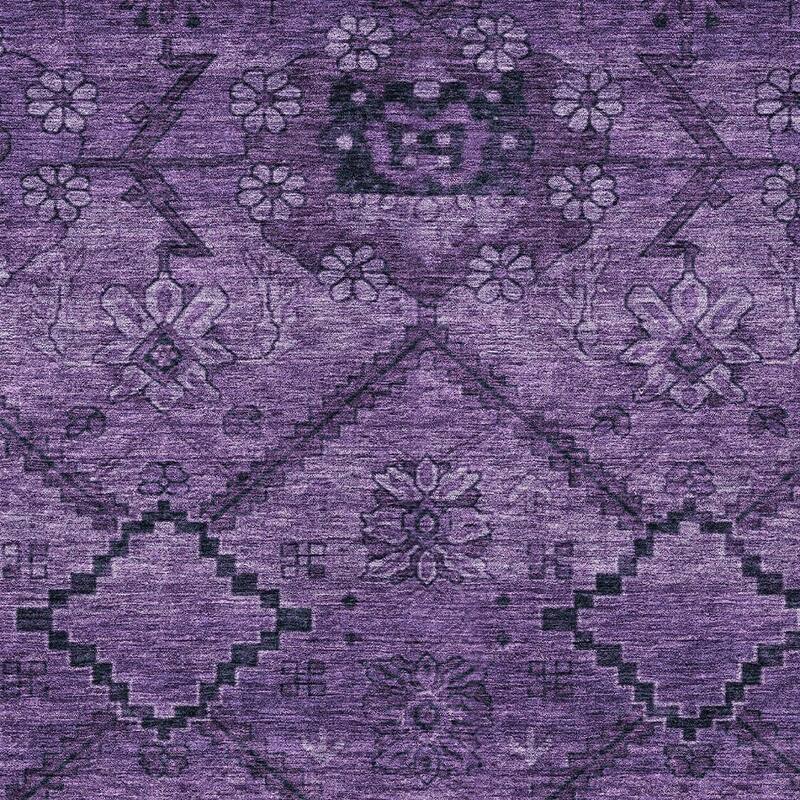 HomeRoots Floral Transitional Rectangle Outdoor Rug