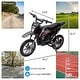 preview thumbnail 6 of 11, 36V Ride on Dirt Bike Motorcycle for Teens