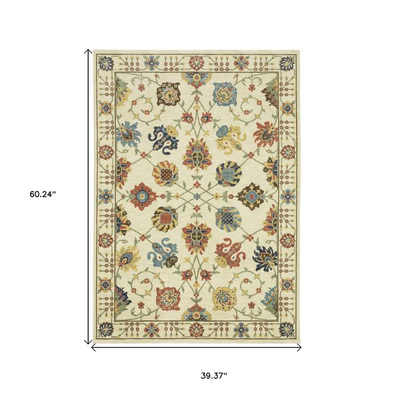 HomeRootsOriental Traditional Runner Area Rug