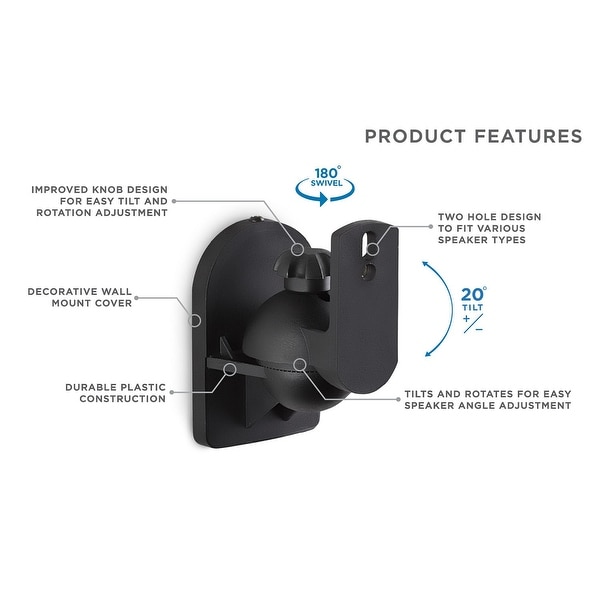 low profile speaker mount