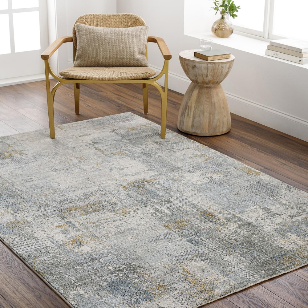 Livabliss Dresden Mid-Century Modern Abstract Area Rug