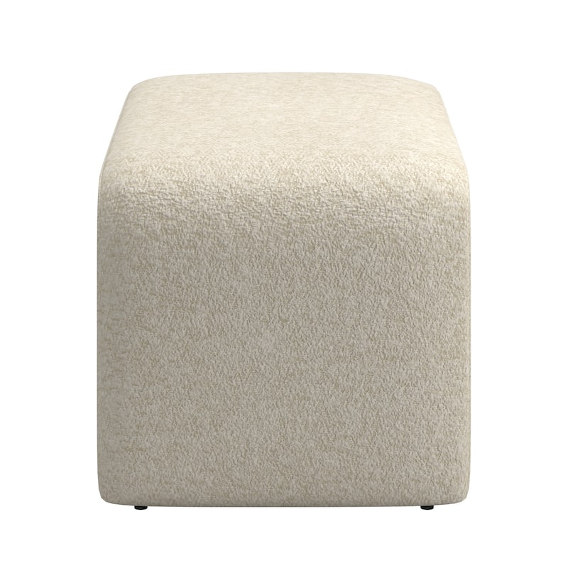 Maratea Round Arm Accent Chair and Ottoman by iNSPIRE Q Modern