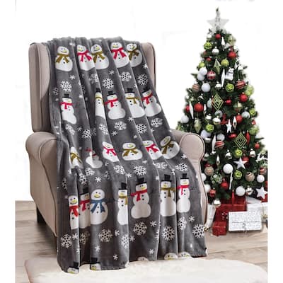 Décor&More Home Essentials Christmas Throw