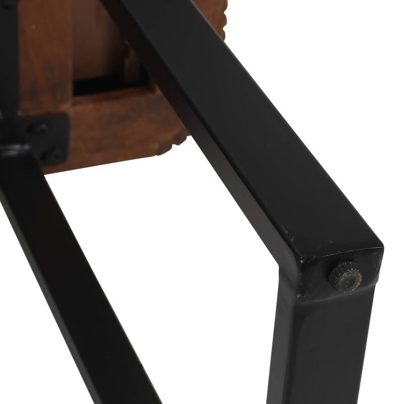 console table with sturdy sled legs
