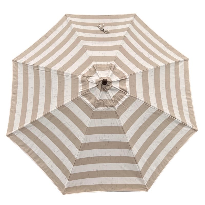 Tropishade 9' Alum Mkt Umbrella, Sunbrella 58025 Decade Sand