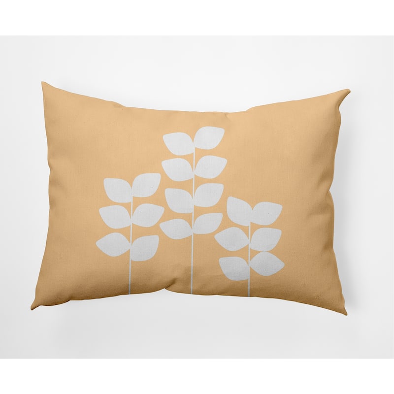 Simple Stems Indoor/Outdoor Throw Pillow - 14" x 20" - Yellow