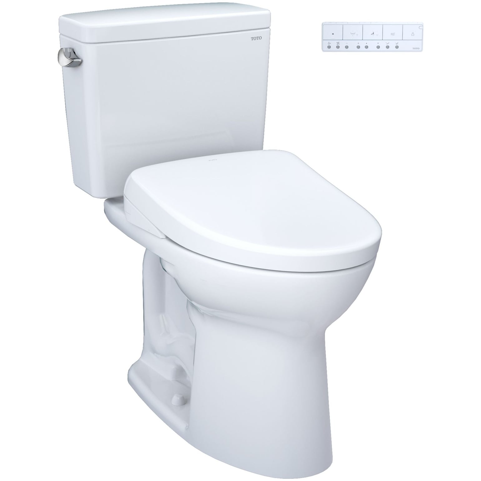 TOTO MW7764726CSG Drake 1.6 GPF Two Piece Elongated Toilet with