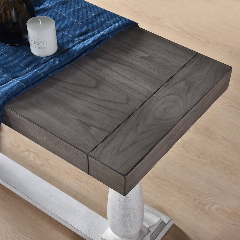 Sofa Tabe 30inch Height Pedestal Table Leg Farmhouse Design Retro Design Living Room