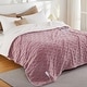 preview thumbnail 32 of 52, Heated Blanket, Soft Washable Electric Blanket, Heating Blanket for Bedding, Fuzzy Blanket, 10 Heat Settings, Fast Heating Pink - King