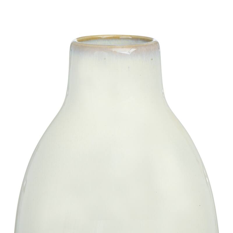Stoneware Vase - 4.0"L x 4.0"W x 14.0"H
