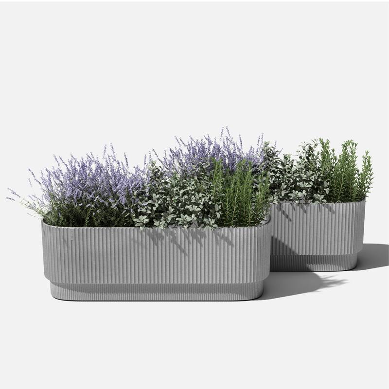 Veradek Demi Series 42'' Self-Watering Plastic Garden Bed