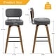 preview thumbnail 29 of 199, 26"/29" Swivel Bar Stools/ Counter Stools with Bentwood Legs
